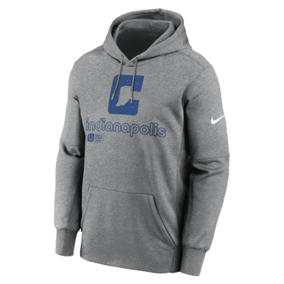 Sudadera con gorro sin cierre Nike Therma de la NFL para hombre Indianapolis Colts