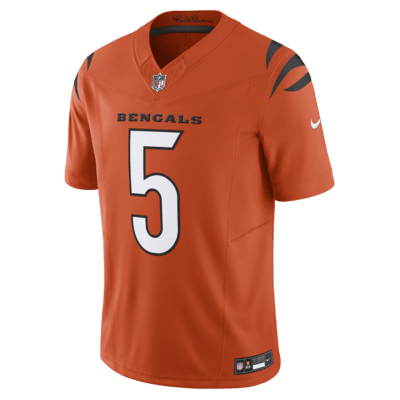 Jersey de fútbol americano Nike Dri-FIT de la NFL Limited para hombre Tee Higgins Cincinnati Bengals