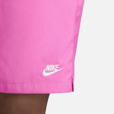 Vævede Nike Club-flow-shorts til mænd