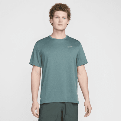 Playera de correr de manga corta Dri-FIT UV para hombre Nike Miler