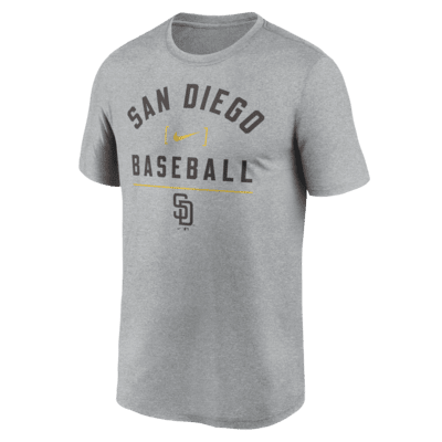 San Diego Padres Arch Baseball Stack Men's Nike Dri-FIT MLB T-Shirt