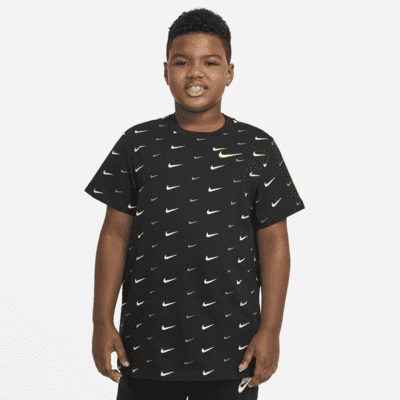 Nike Sportswear Big Kids' (Boys') Printed T-Shirt (Extended Size)