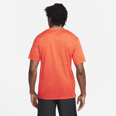 Playera de running de manga corta para hombre Nike Dri-FIT Wild Run