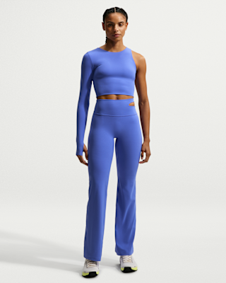 Женские тайтсы Nike Zenvy High-Waisted Flared Leggings