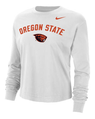 Мужская футболка Oregon State Nike College Long-Sleeve Boxy