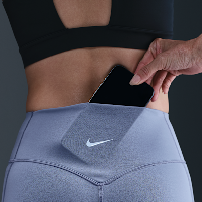 ナイキ ユニバーサ ウィメンズ ハイウエスト 13cm バイカーショートパンツ フロントシームなし