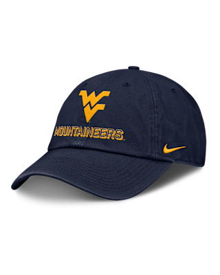 Мужские  West Virginia On-Field Club Gameday Nike College Adjustable Hat