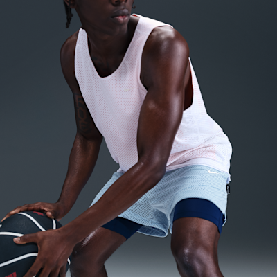 Nike Icon Shorts de básquetbol Dri-FIT de 10 cm 2 en 1 para hombre