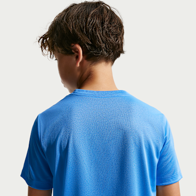 Playera Dri-FIT para niños talla grande Nike Legend