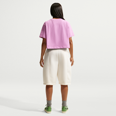 Nike Sportswear Women's Loose Short-Sleeve Cropped T-Shirt