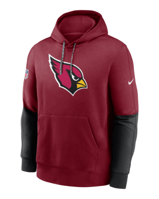 Мужское худи Arizona Cardinals Sideline Team Issue Club Nike NFL Pullover Hoodie