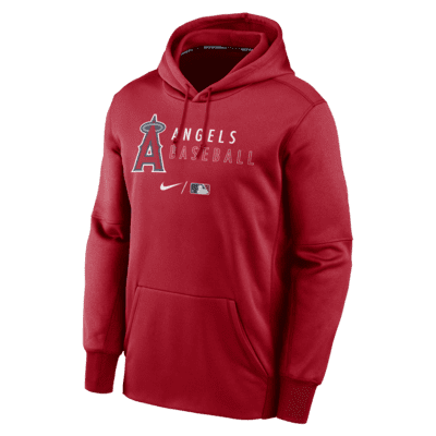 Nike Therma (MLB Los Angeles Angels) Men's Pullover Hoodie