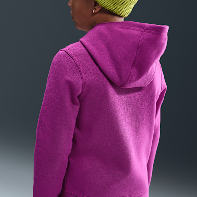 Sudadera con gorro de cierre completo para niño talla grande Nike Sportswear Club