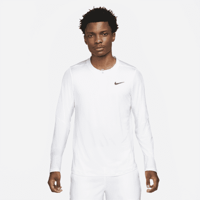 white nike half zip