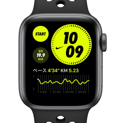 B品セール 美品 Apple Watch Nike Series6 GPS スペースグレイ