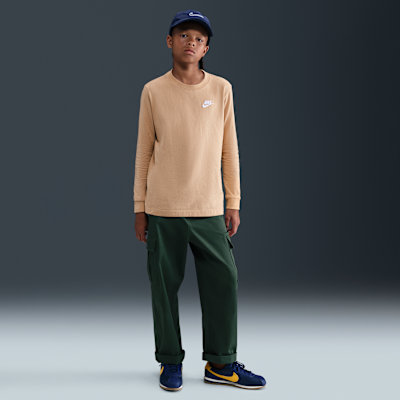 Nike Sportswear Big Kids' Long-Sleeve T-Shirt