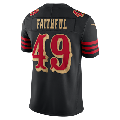 The Faithful San Francisco 49ers Rivalries Collection Men's Nike Dri-FIT NFL Limited Jersey