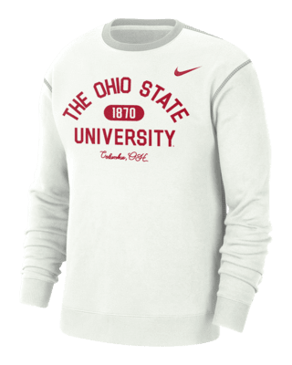 Мужские  Ohio State Nike College Crew-Neck Top