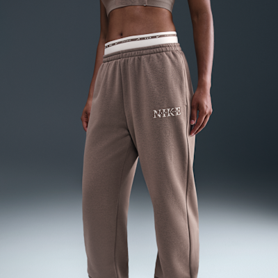 Nike Sportswear Phoenix Fleece Pantalons de xandall de cintura alta - Dona