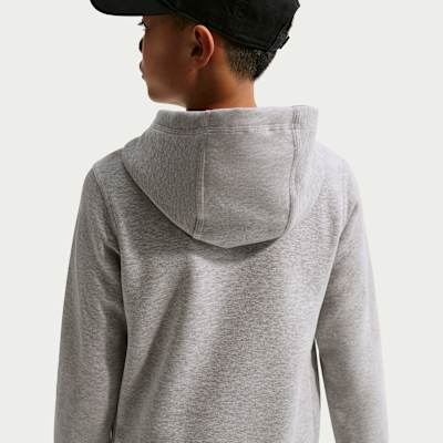 Sudadera con gorro sin cierre de vóleibol para niños talla grande Nike