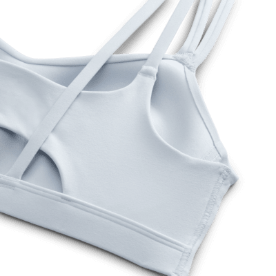 Bra deportivo de baja sujeción con almohadilla para mujer Nike Zenvy Strappy