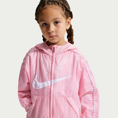 Chamarra ripstop translúcida y ligera para niños talla pequeña Nike