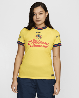 Женские джерси Club América 2024/25 Stadium Home Nike Dri-FIT Soccer Replica Jersey