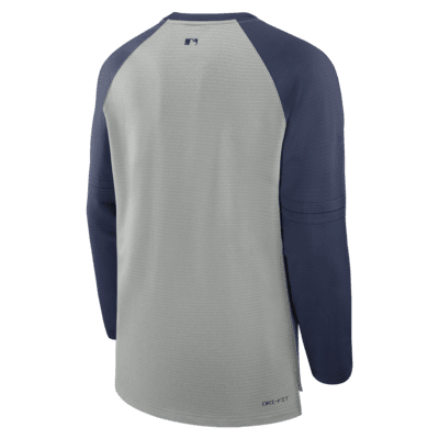 Milwaukee Brewers Authentic Collection Game Time Men's Nike Breathe MLB Long-Sleeve T-Shirt