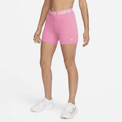 nike pro hot pink shorts