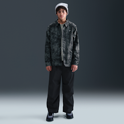 Nike Sportswear Metro Ground Older Kids' (Boys') Button-Down Top