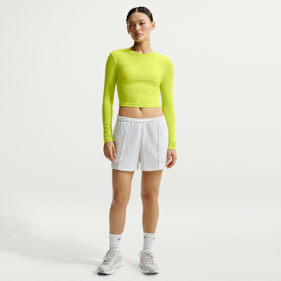 Nike Sportswear Chill Knit Women's Slim Long-Sleeve Cropped Top
