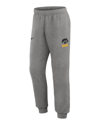 Мужские спортивные штаны Iowa Hawkeyes Primetime Club Nike College Joggers