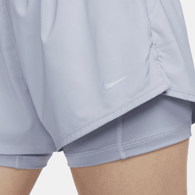 Nike Dri-FIT One Women's Mid-Rise 8cm (approx.) 2-in-1 Shorts