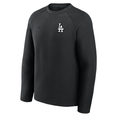 Los Angeles Dodgers Tech Fleece Men's Nike MLB Pullover Crew