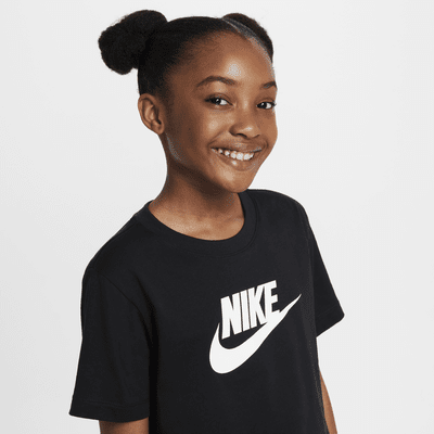 Nike Sportswear Big Kids' (Girls') Cropped T-Shirt