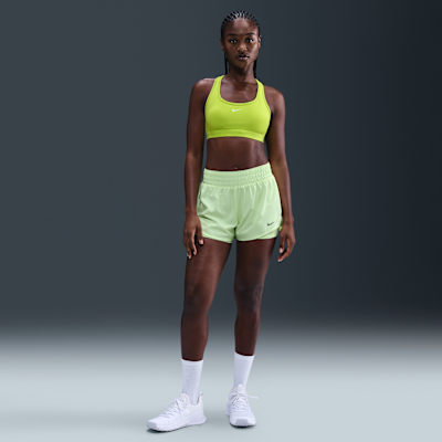 Nike Swoosh Light Support párnázás nélküli női sportmelltartó