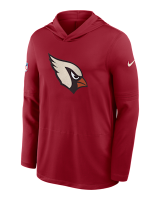Мужские  Arizona Cardinals Rivalries Collection Sideline Nike Dri-FIT NFL Long-Sleeve Hooded Top