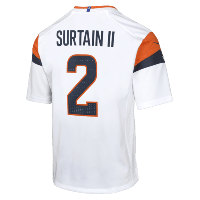 Patrick Surtain II Denver Broncos Big Kids' Nike NFL Game Jersey