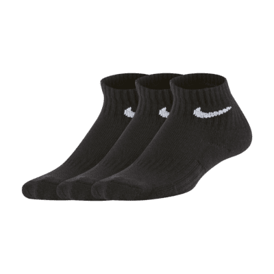 Nike Dri-FIT Little Kids' Ankle Socks (3 Pairs)