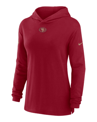 San Francisco 49ers Nike Sideline Club Fleece Pullover Hoodie - Black