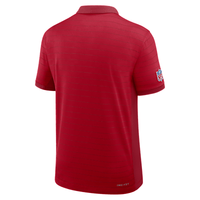 Polo Nike Dri-FIT de la NFL para hombre San Francisco 49ers Sideline Victory Stripe