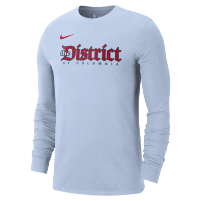 Washington Wizards Essential City Edition Men's Nike NBA Long-Sleeve T-Shirt