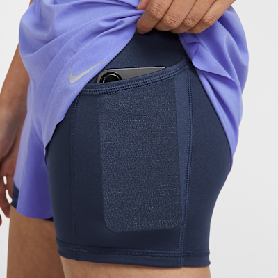 나이키 스위프트 여성 드라이 핏 미드라이즈 투인원 러닝 쇼츠