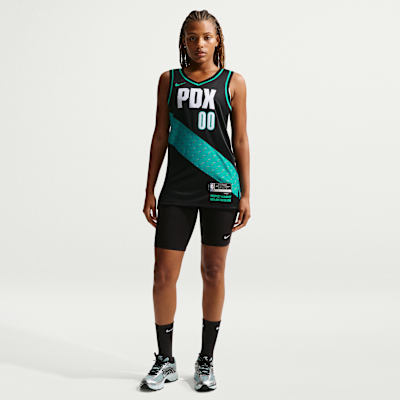 Scoot Henderson Portland Trail Blazers City Edition Men's Nike NBA Swingman Jersey