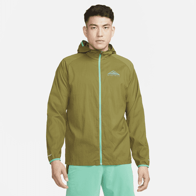 Nike Men's Windbreaker Jacket - Yellow - XL