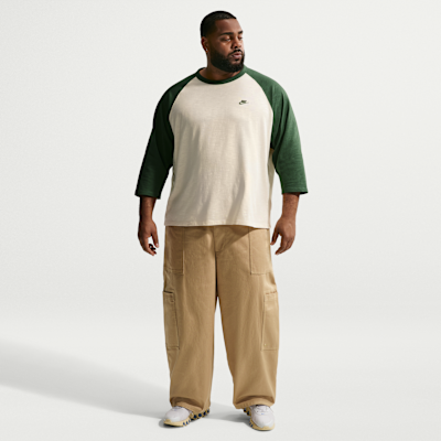 Nike Sportswear Club Men's 3/4-Sleeve Raglan Top