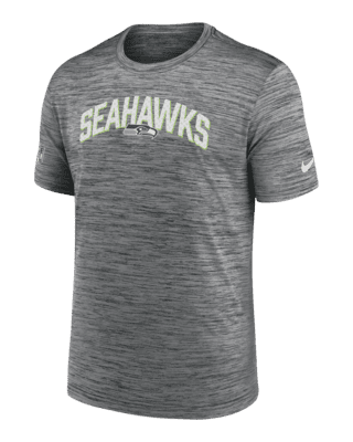 Nike Men's Dri-Fit Velocity Athletic Stack (NFL Seattle Seahawks) T-Shirt White