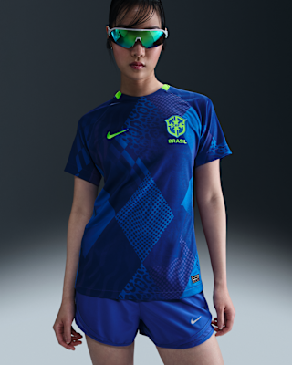 Женские джерси Brazil 2025 Stadium Away (Women's Team) Nike Dri-FIT Soccer Replica Jersey