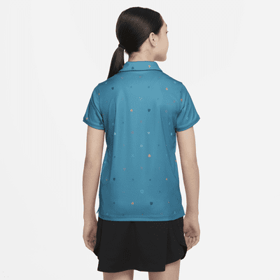 Nike Dri-FIT Victory Big Kids' (Girls') Printed Golf Polo
