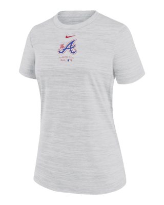 Женская футболка Atlanta Braves Authentic Collection City Connect Practice Velocity Nike Dri-FIT MLB